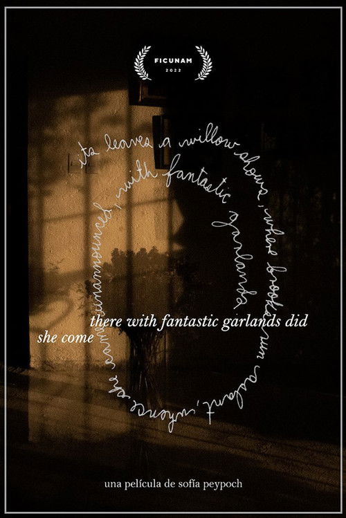 there with fantastic garlands did she come (2022) poster