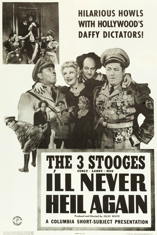 I'll Never Heil Again (1941) poster