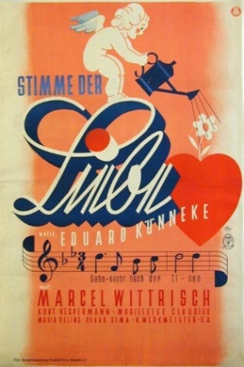 Die Stimme der Liebe (1934) poster