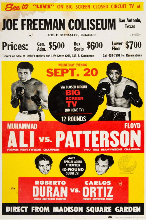 Muhammad Ali vs. Floyd Patterson II (1972) poster