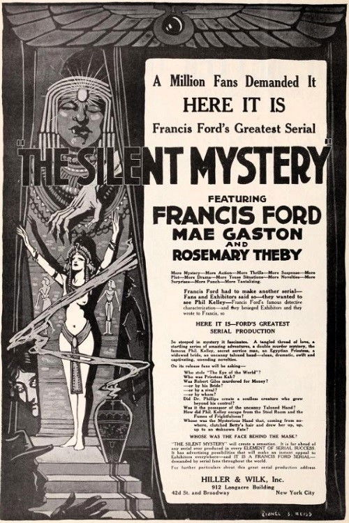 The Silent Mystery (1918) poster