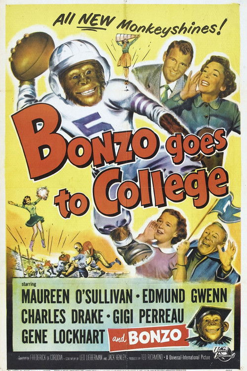 Bonzo Goes to College (1952) poster