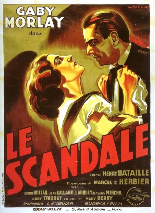 Le Scandale (1934) poster