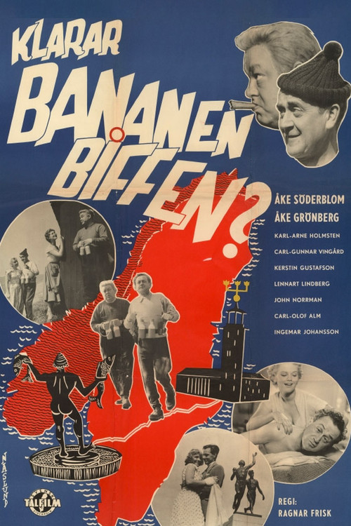 Klarar Bananen Biffen? (1957) poster