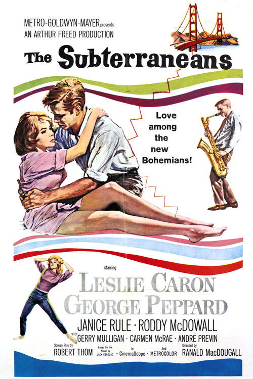 The Subterraneans (1960) poster