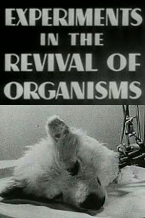 Experiments in the Revival of Organisms (1940) poster