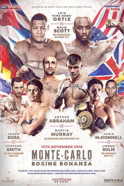 Luis Ortiz vs. Malik Scott (2016) poster