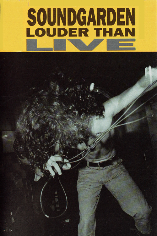 Soundgarden: Louder Than Live (1990) poster