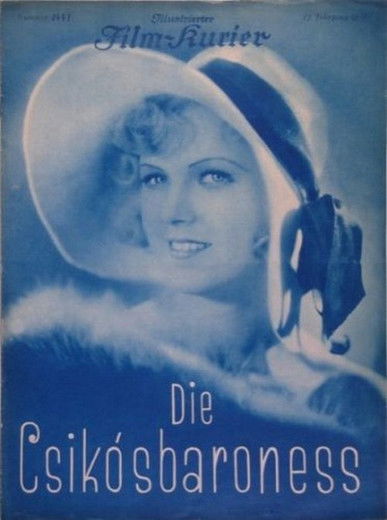 The Csikos Baroness (1930) poster