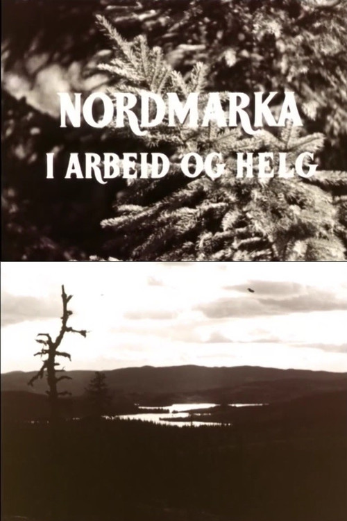 Oslofilm: Nordmarka i arbeid og helg (1955) poster