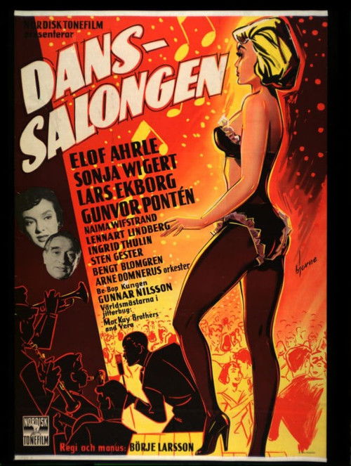 Danssalongen (1955) poster