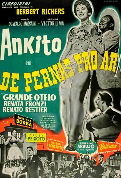 De Pernas Pro Ar (1957) poster