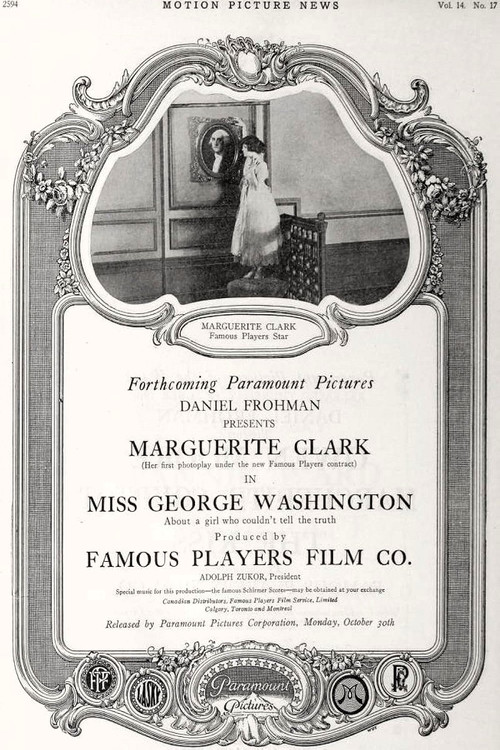 Miss George Washington (1916) poster