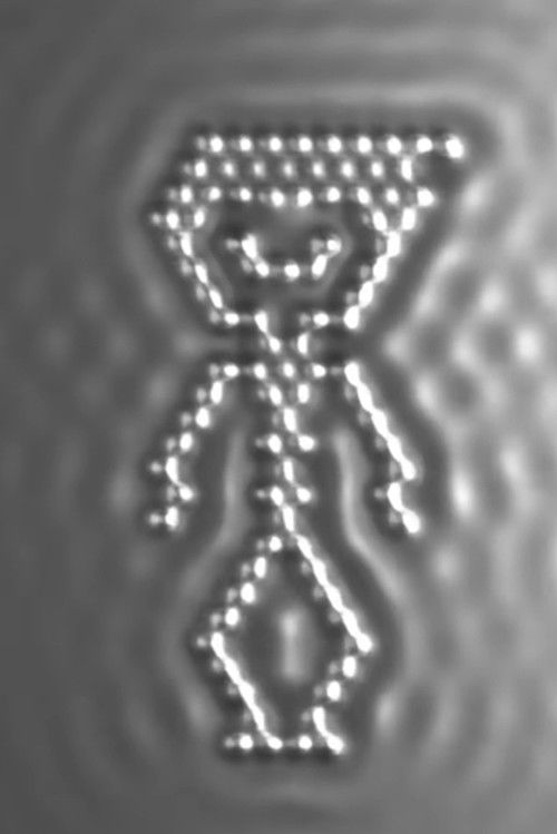 Moving Atoms: Making The World's Smallest Movie (2013) poster