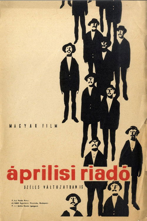 Áprilisi riadó poster