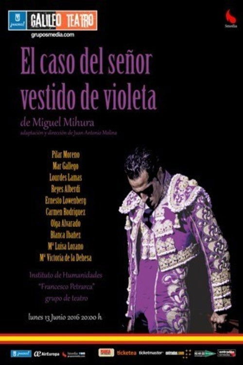 The Case of the Man Dressed in Violet (1969) poster