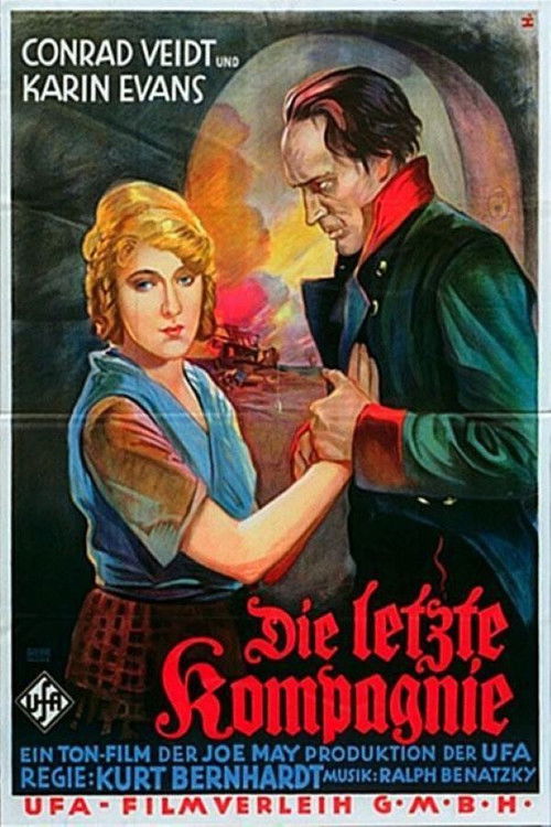 Die letzte Kompagnie (1930) poster