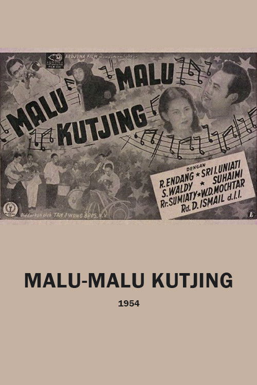 Malu-Malu Kutjing (1954) poster