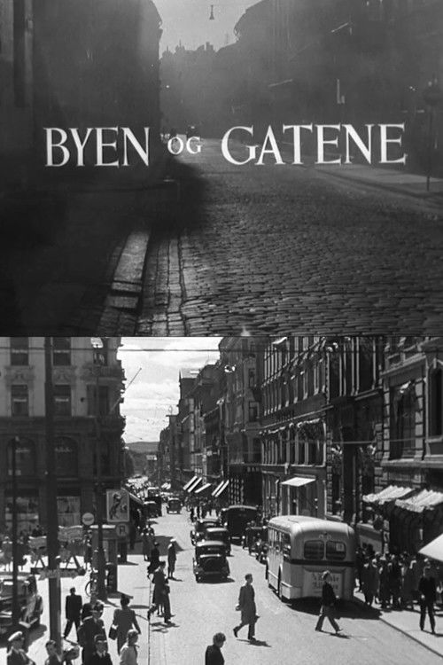 Oslofilm: Byen og gatene (1951) poster