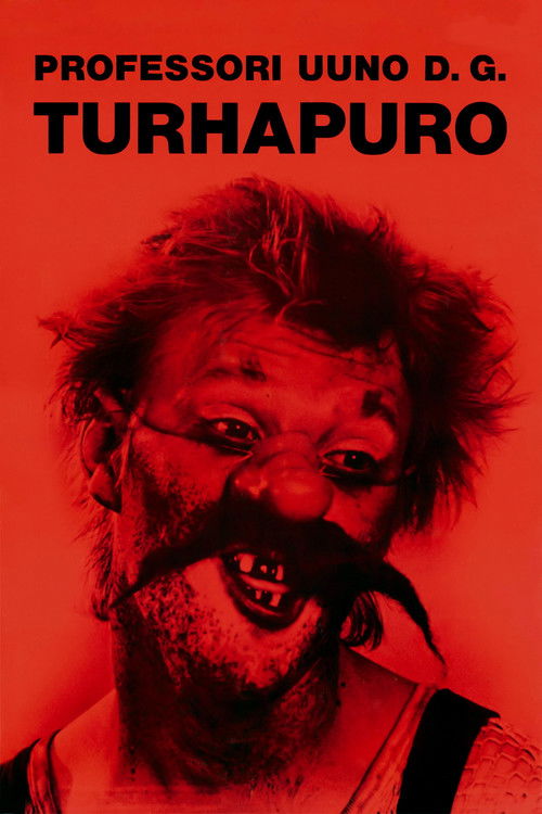 Professori Uuno D.G. Turhapuro (1975) poster