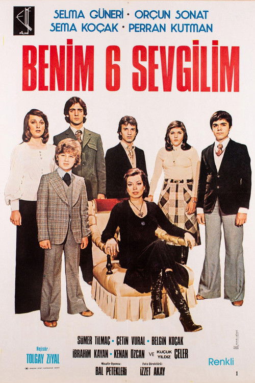 Benim 6 Sevgilim (1977) poster