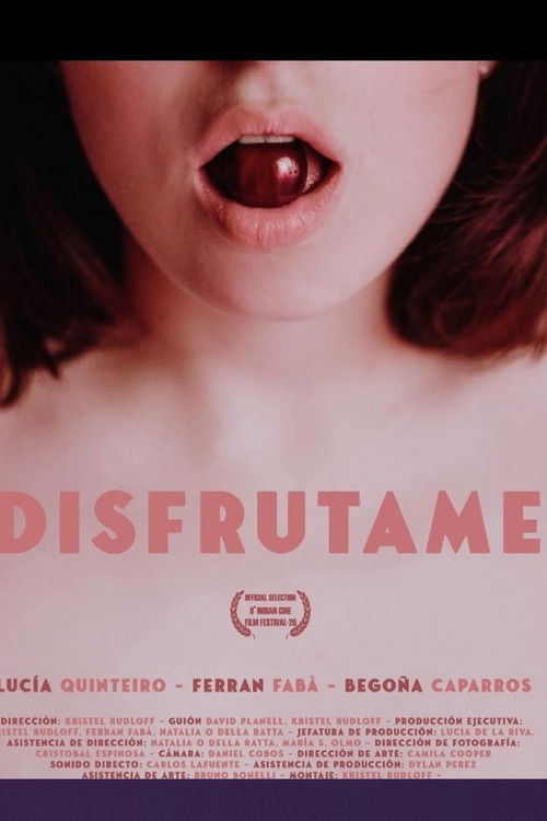 Disfrútame (2020) poster