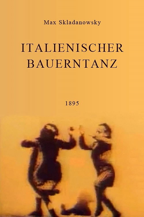 Italienischer Bauerntanz (1895) poster
