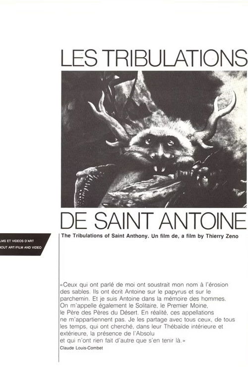Les tribulations de saint Antoine (1984) poster