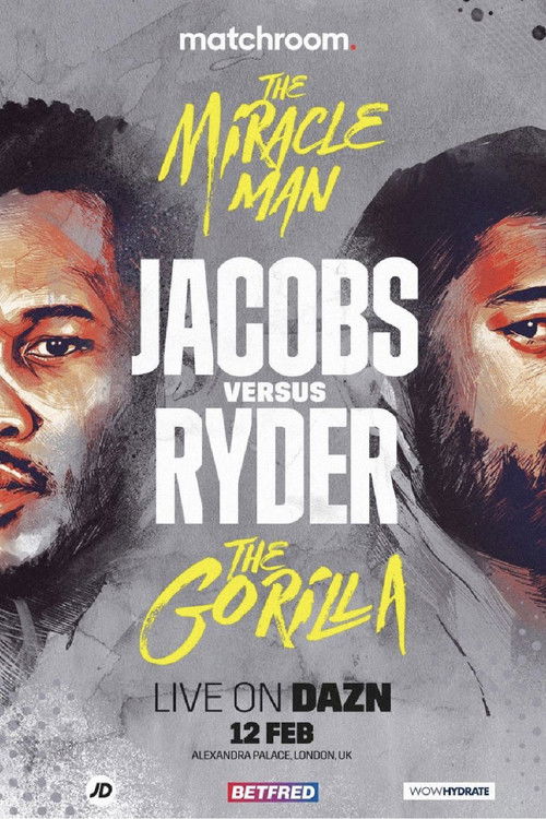 Daniel Jacobs vs. John Ryder (2022) poster