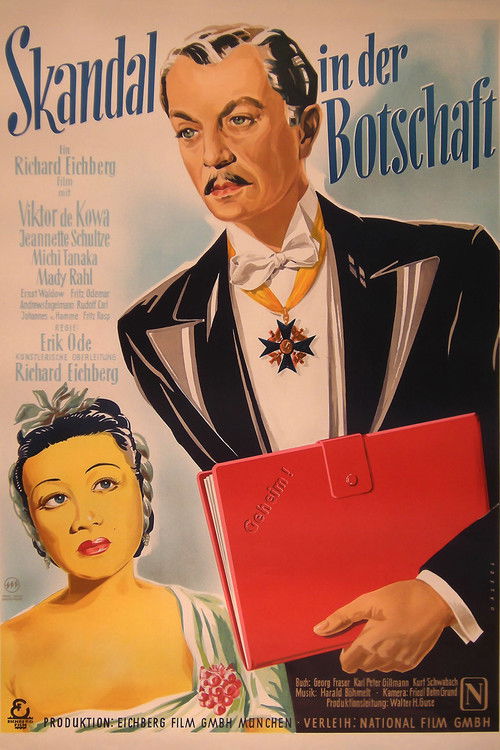 Skandal in der Botschaft (1950) poster