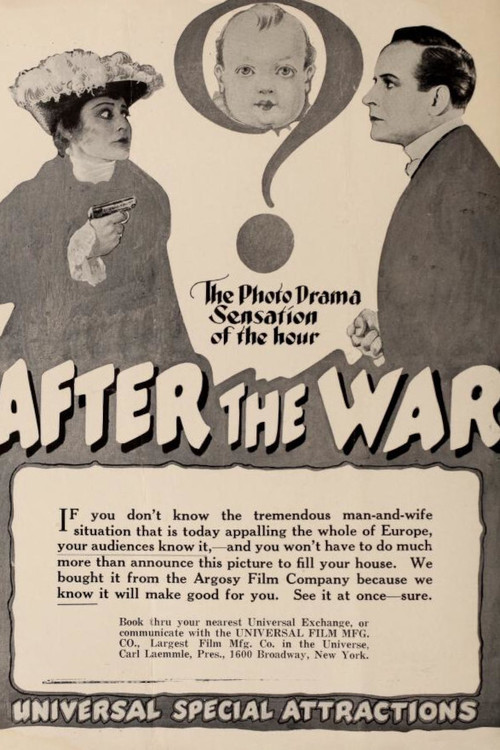After the War (1918) poster
