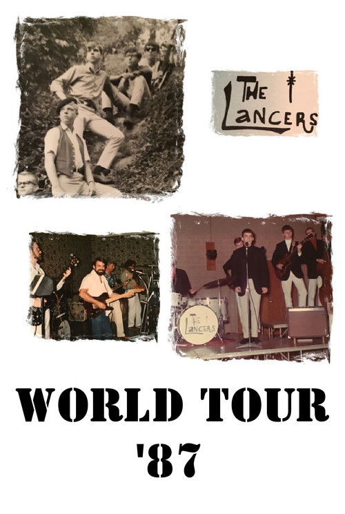 The Lancers World Tour (1987) poster