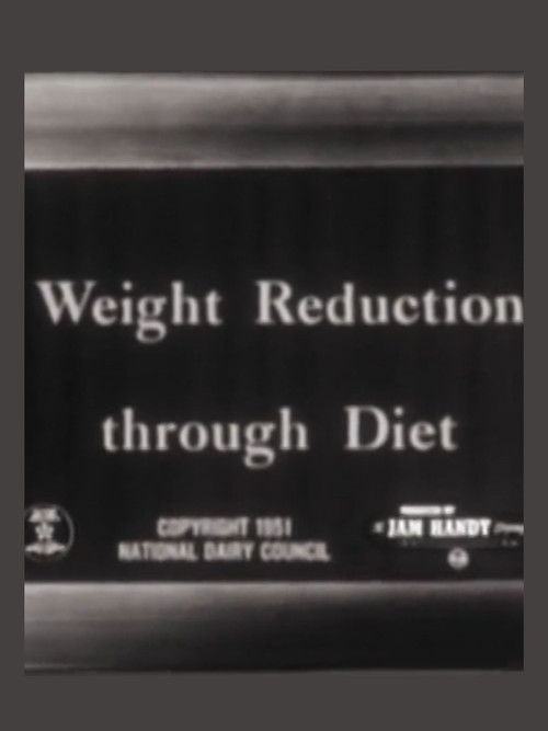 Weight Reduction Through Diet (1951) poster