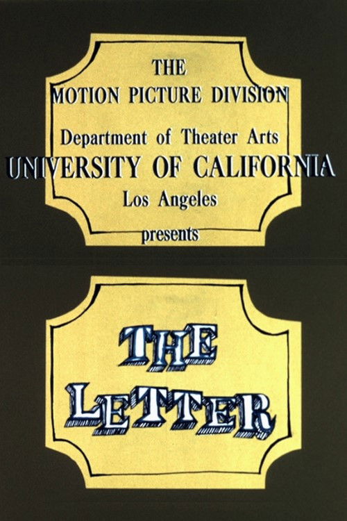 The Letter (1968) poster