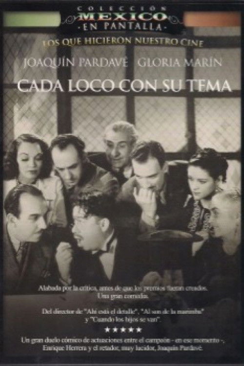 Cada loco con su tema (1939) poster