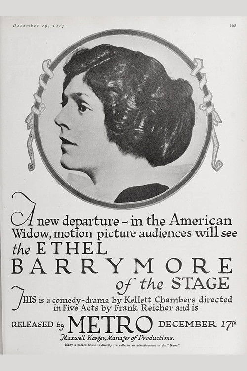 An American Widow (1917) poster