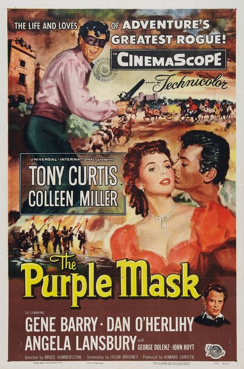 The Purple Mask (1955) poster