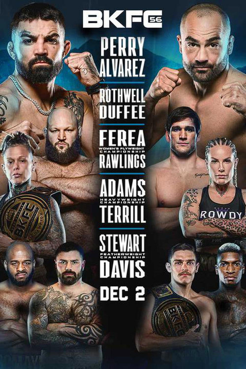 BKFC 56: Perry vs. Alvarez (2023) poster