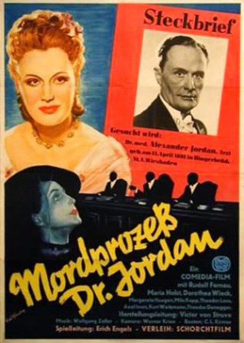 Mordprozeß Dr. Jordan (1949) poster