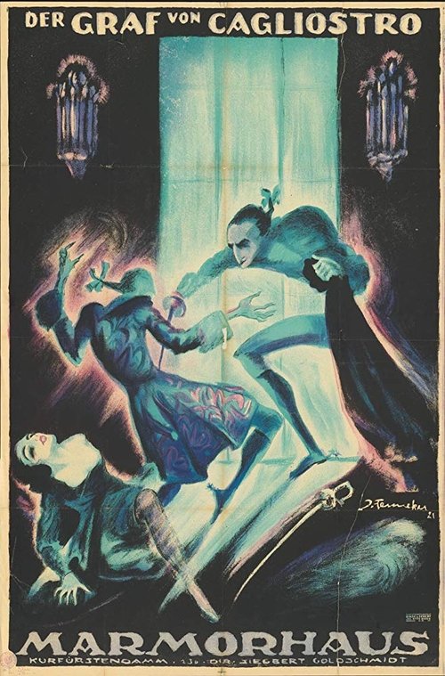 The Count of Cagliostro (1920) poster