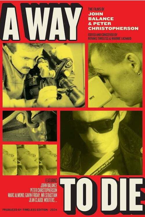 A Way to Die: The Films of Peter Christopherson and John Balance (2023) poster