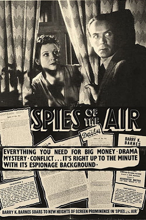 Spies of the Air (1939) poster