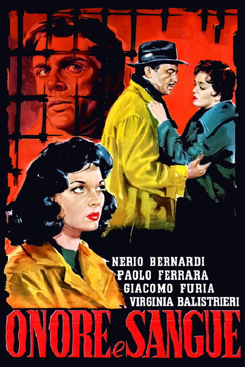 Onore e sangue (1957) poster