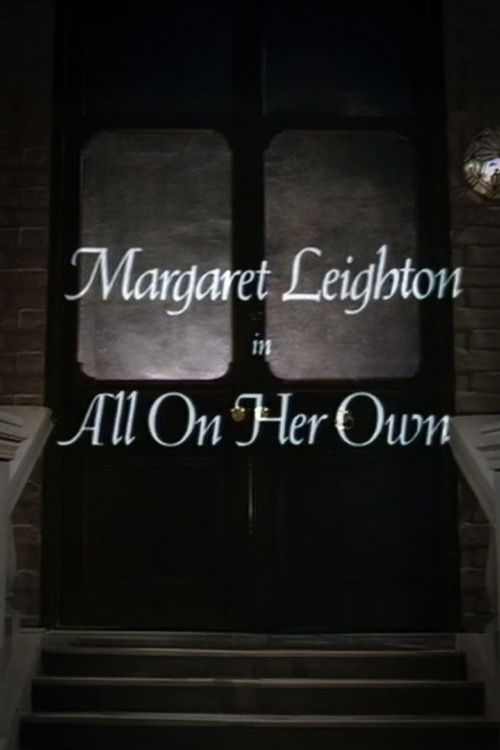 All On Her Own (1968) poster