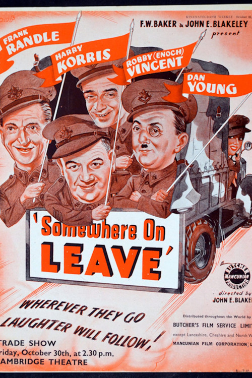 Somewhere on Leave (1943) poster