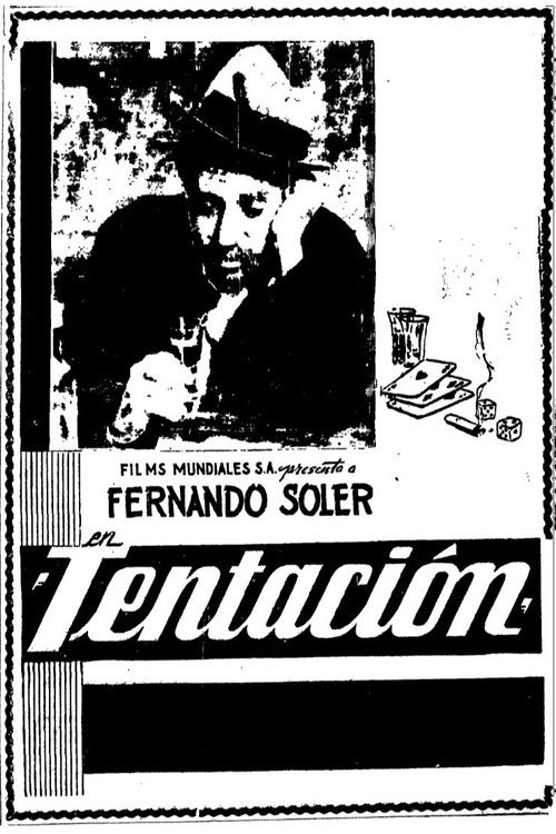 Tentación (1943) poster