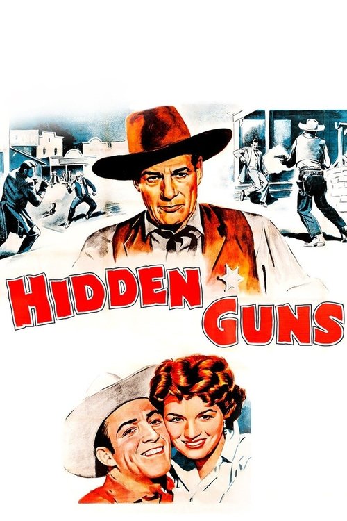 Hidden Guns (1956) poster