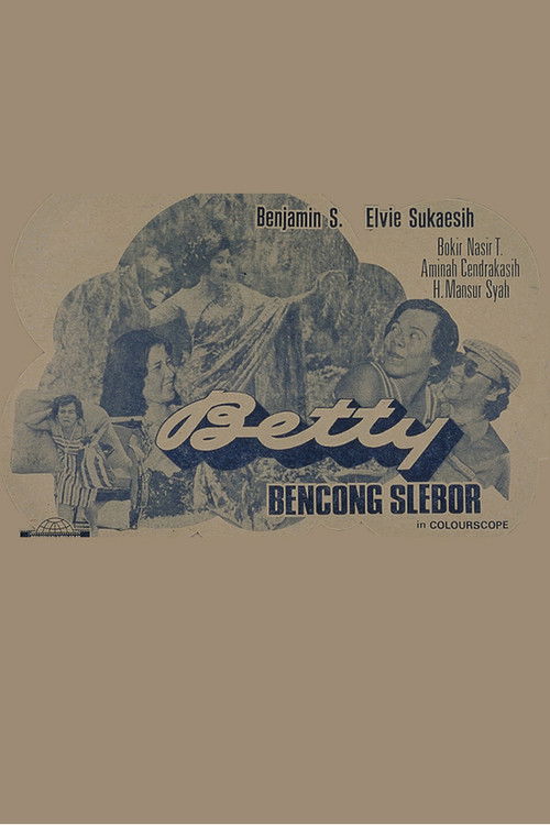 Betty Bencong Slebor (1978) poster