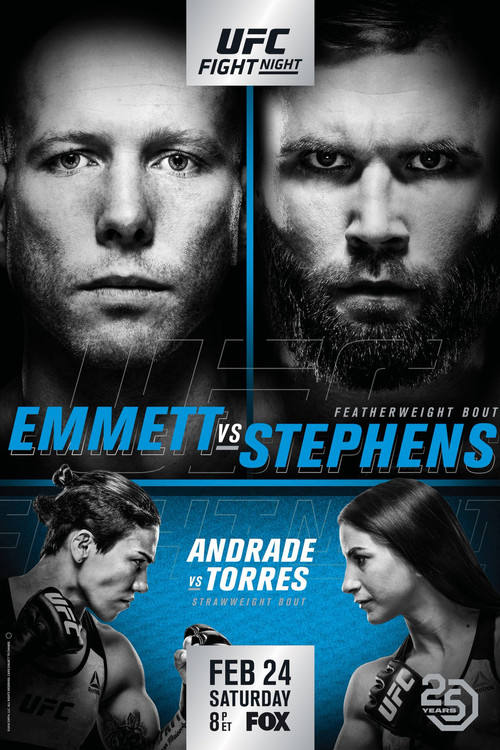 UFC on Fox 28: Emmett vs. Stephens (2018) poster