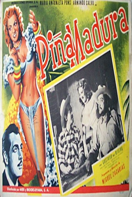 Piña madura (1950) poster